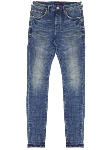 Leam - Men Slim Jeans in Blue Purple Brand GOOFASH