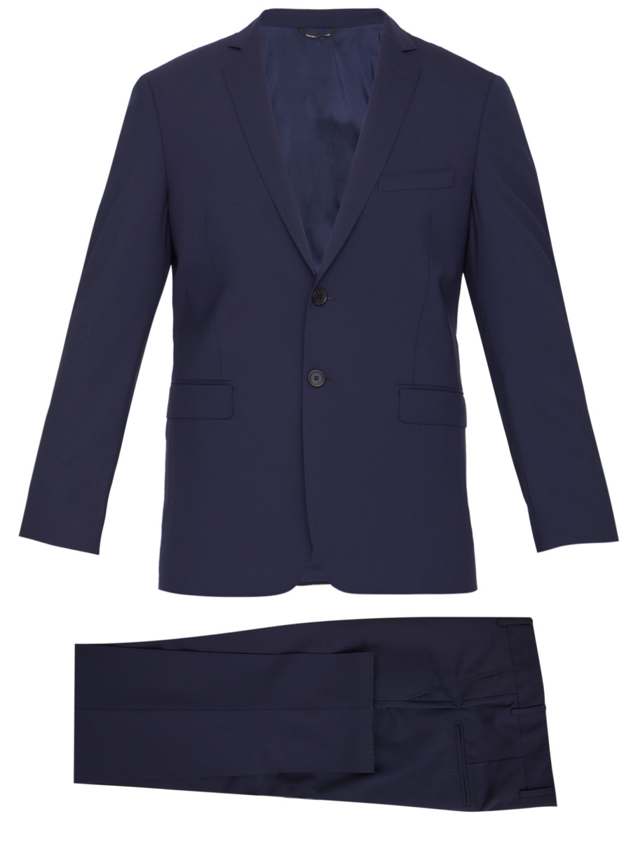 Leam Suit in Blue - Tonello GOOFASH