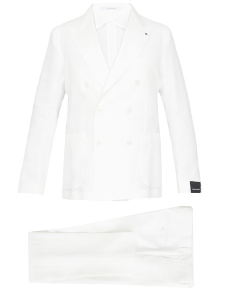 Leam Suit in White GOOFASH