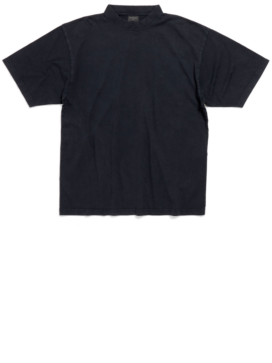 Leam - T-Shirt Black Balenciaga GOOFASH