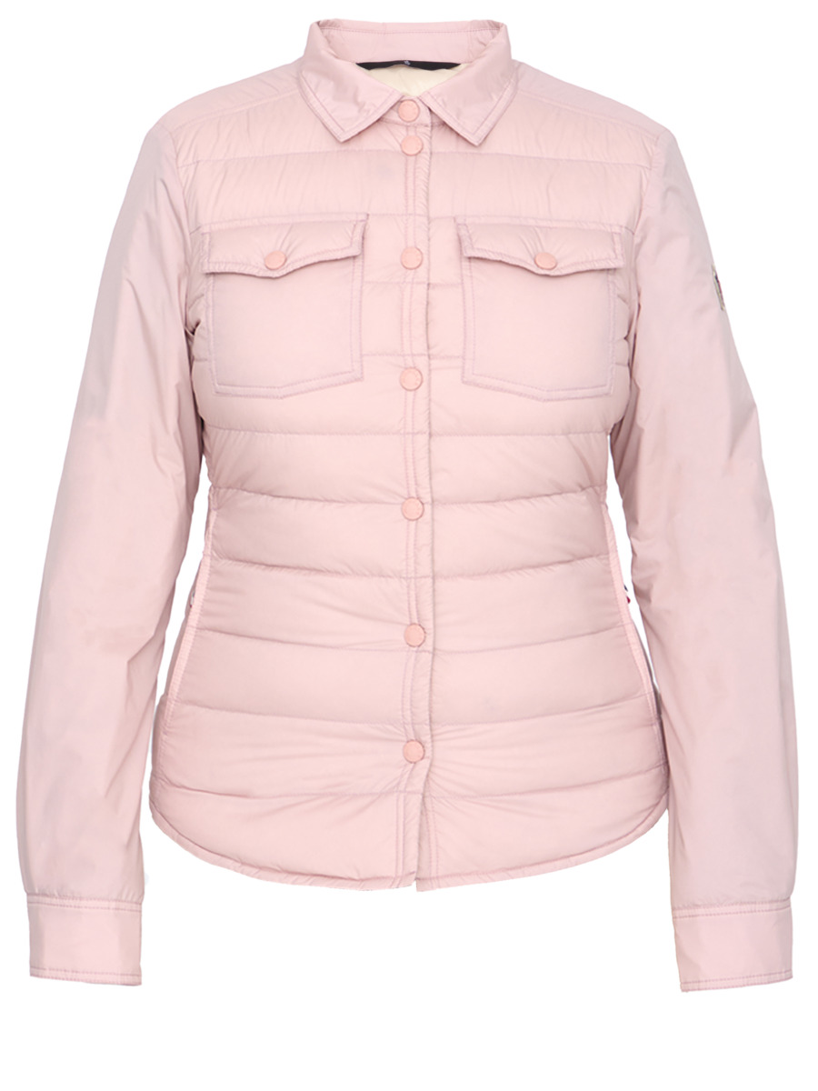 Leam Woman Down Jacket Pink by Moncler GOOFASH