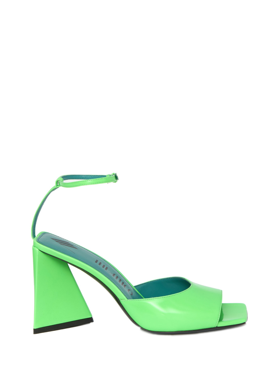 Leam Woman Green Sandals GOOFASH
