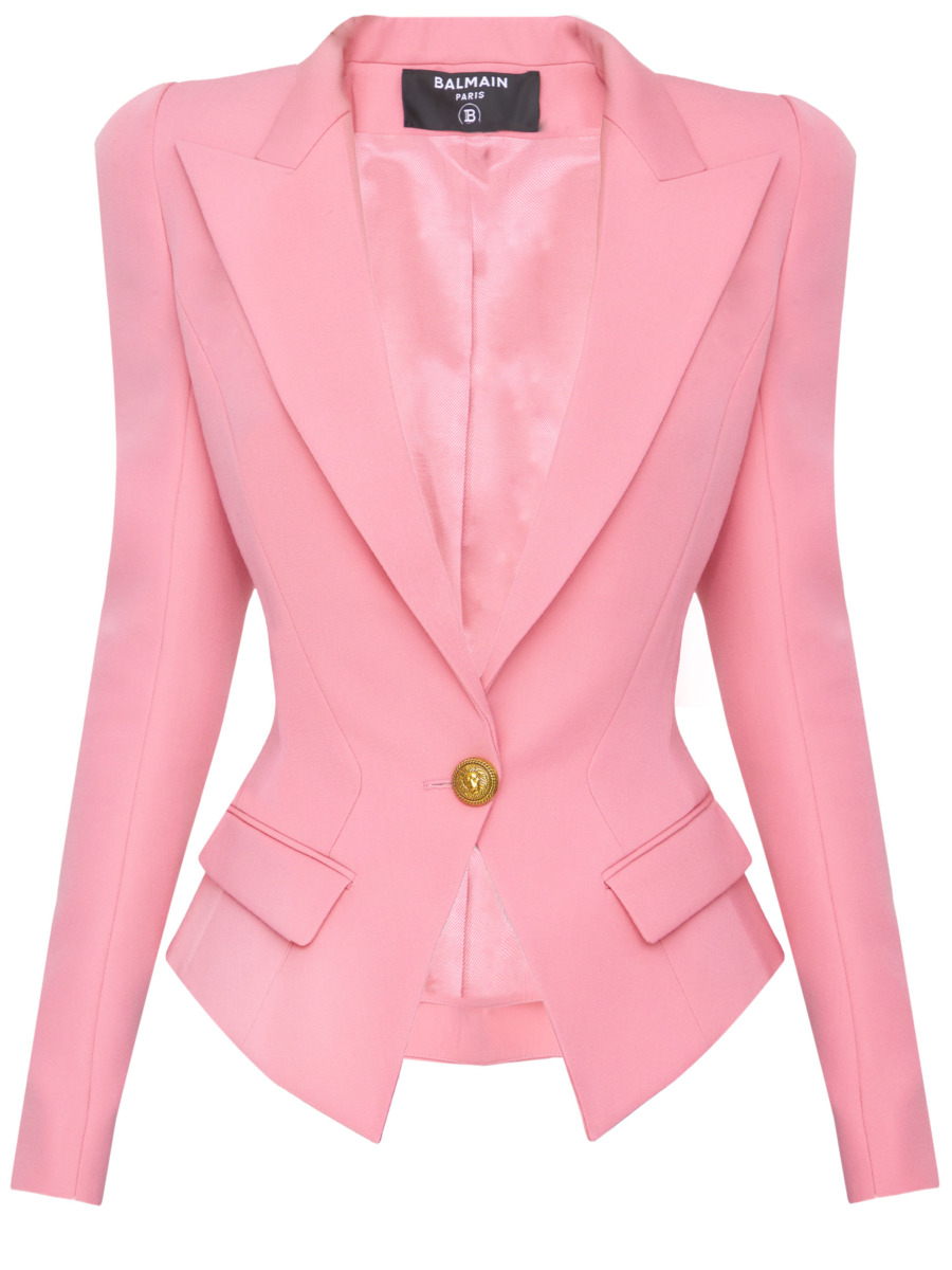 Leam Woman Jacket in Pink GOOFASH