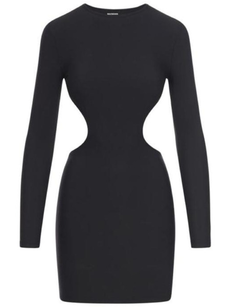 Leam - Women's Black Mini Dress GOOFASH