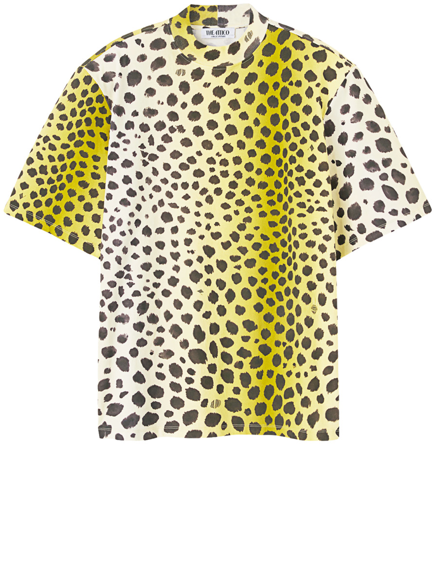 Leam - Women's T-Shirt in Yellow Thetico GOOFASH