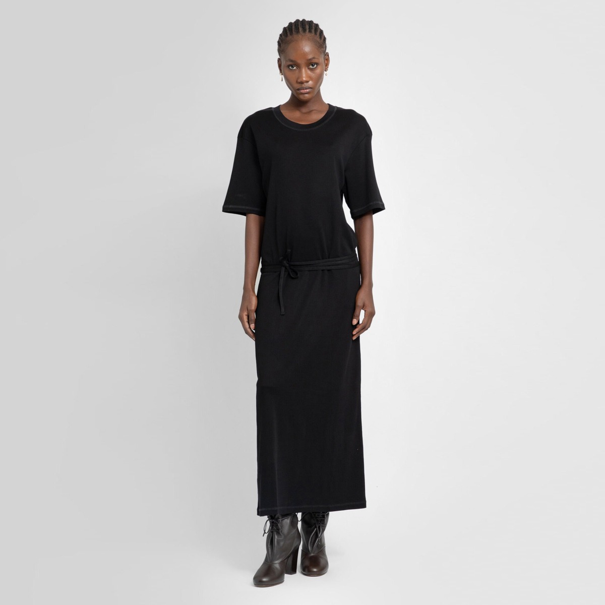 Lemaire - Women Dress in Black at Antonioli GOOFASH