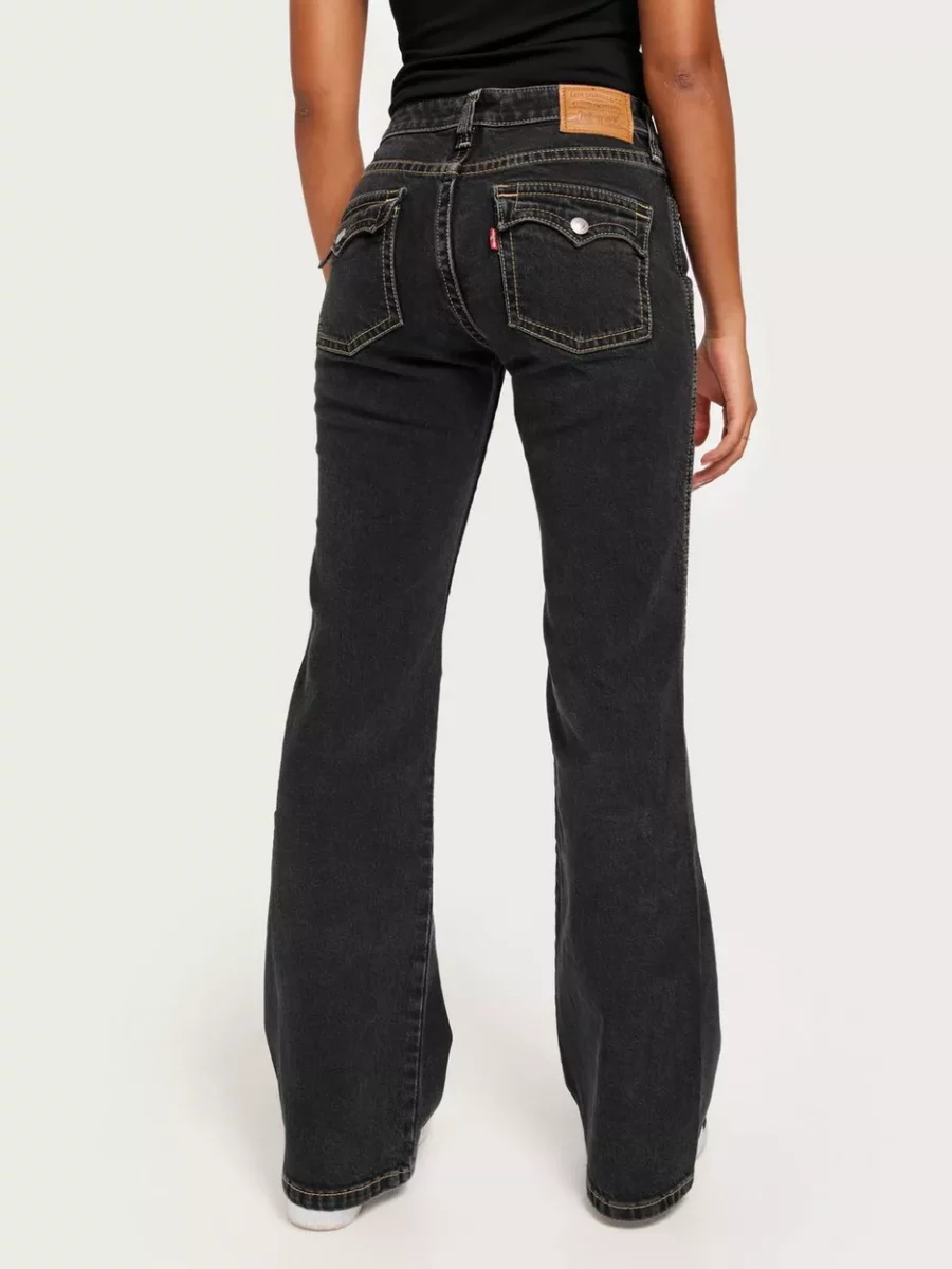Levi's Bootcut Jeans Black at Nelly GOOFASH