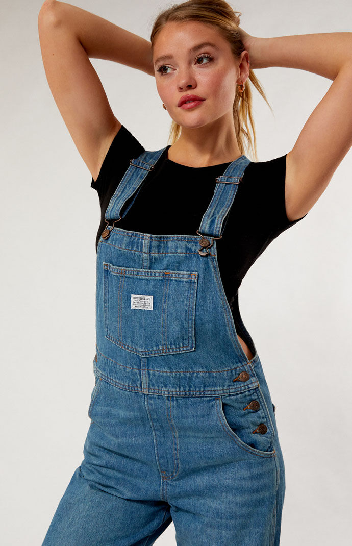 Levi's - Ladies Overall Blue by Pacsun GOOFASH