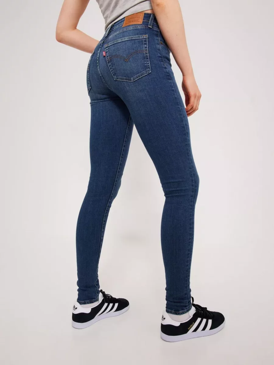 Levi's Women's Skinny Jeans Blue Nelly GOOFASH