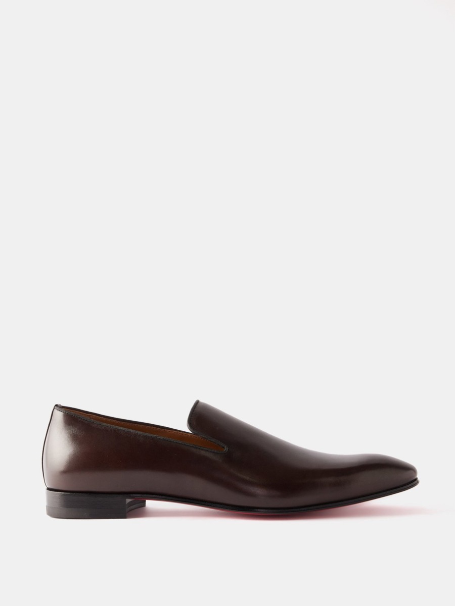 Loafers Brown - Christian Louboutin - Gent - Matches Fashion GOOFASH