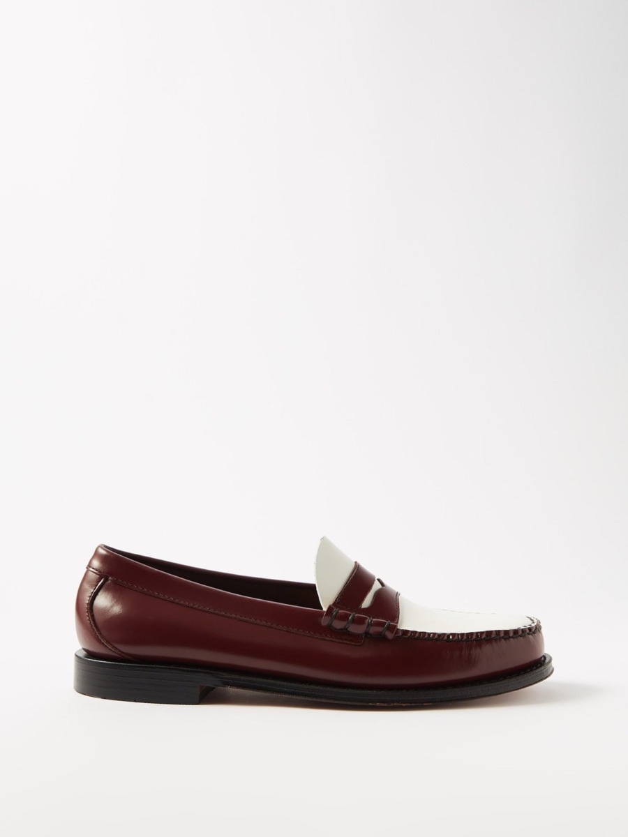 Loafers in White - G.H. Bass - Matches Fashion GOOFASH
