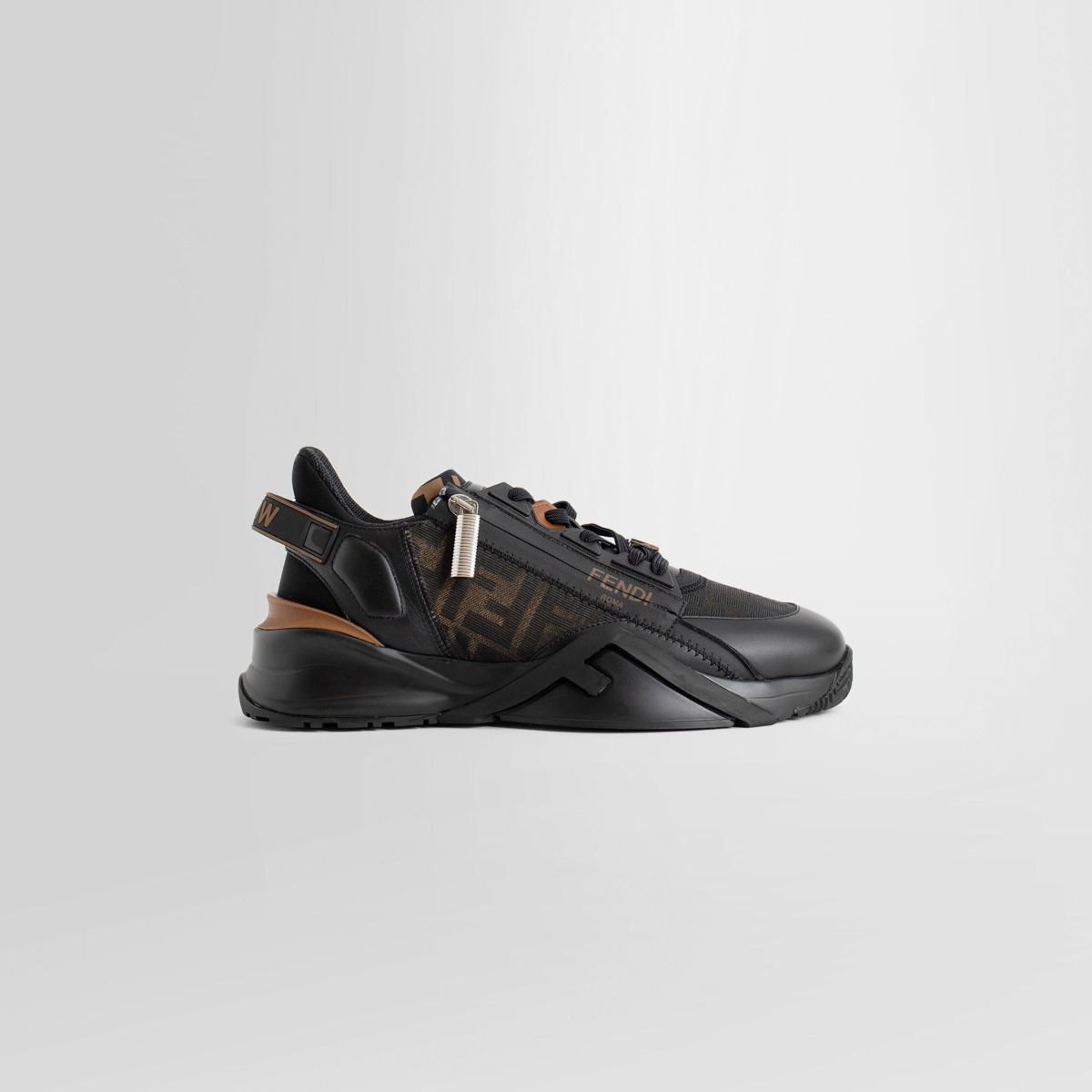 Man Black Sneakers by Antonioli GOOFASH