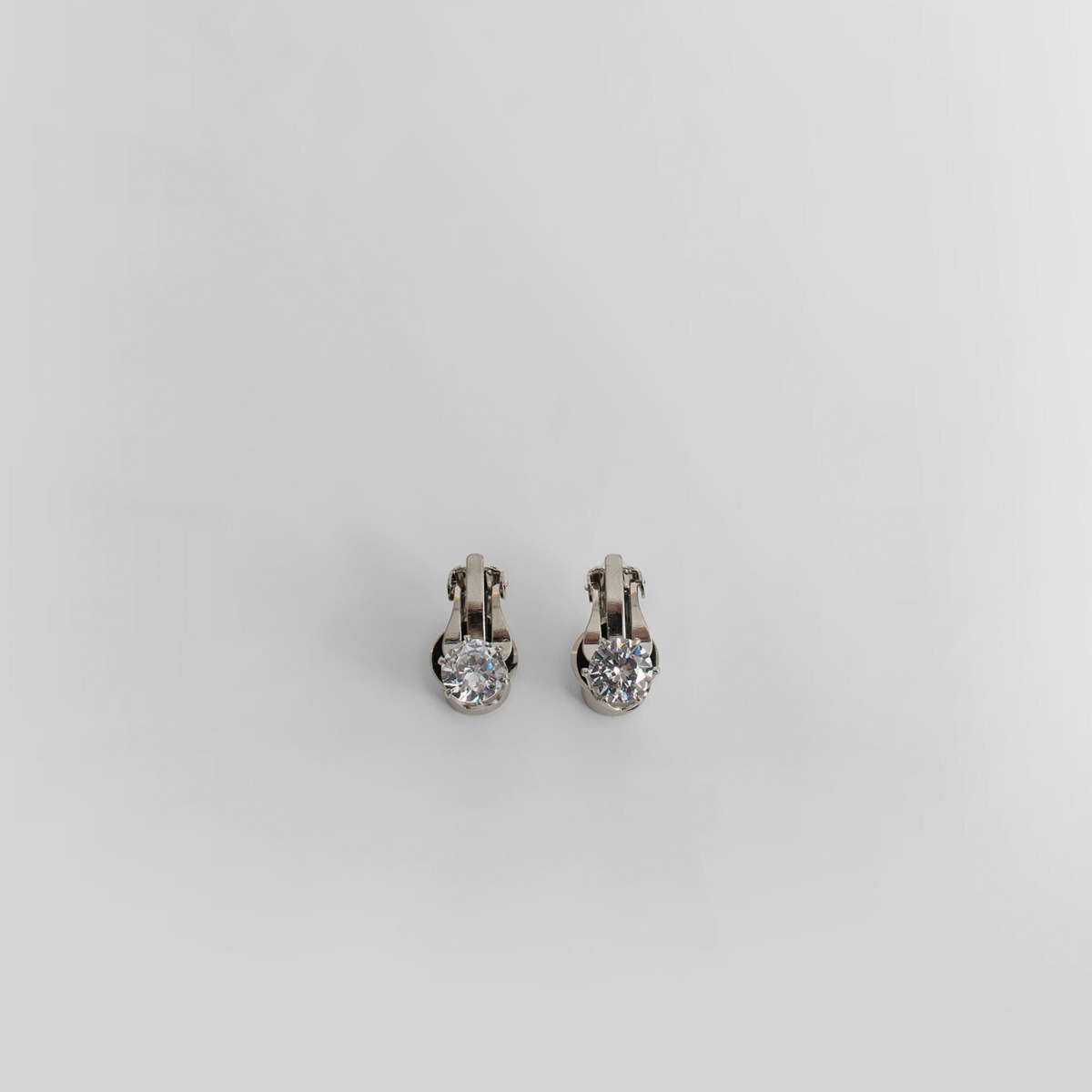 Man Earrings Silver - Bless - Antonioli GOOFASH