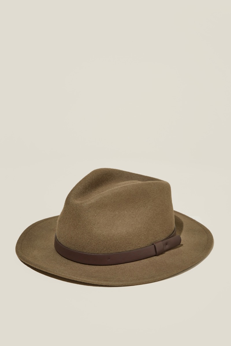 Man Hat Brown Cotton On GOOFASH