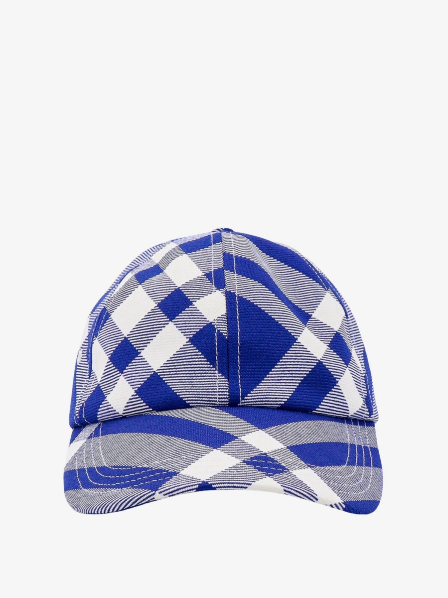 Man Hat in Blue from Nugnes GOOFASH