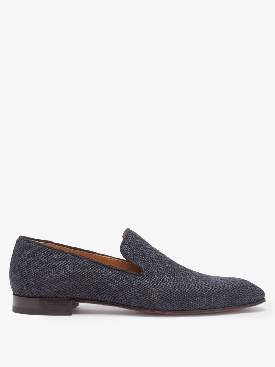 Man Loafers in Blue Christian Louboutin Matches Fashion GOOFASH