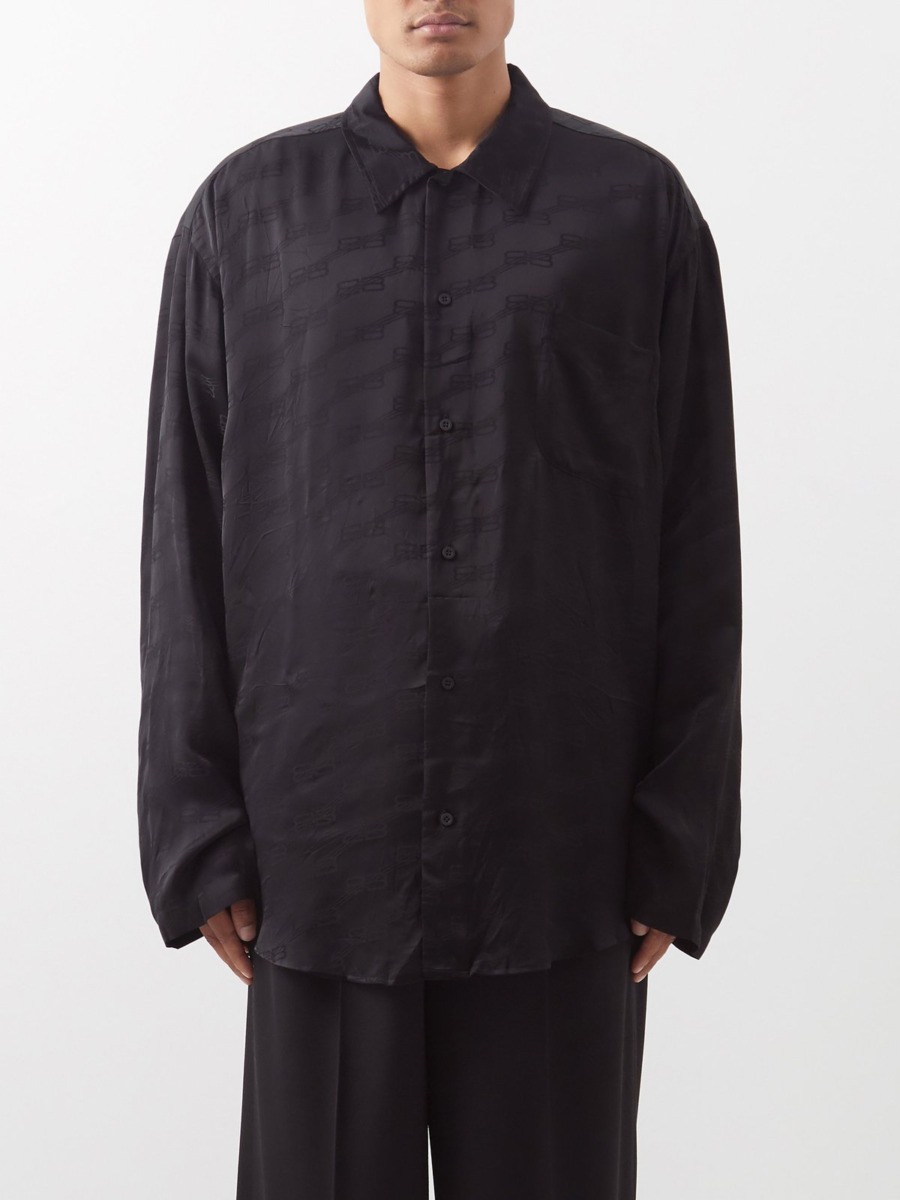Man Shirt Black from Matches Fashion GOOFASH