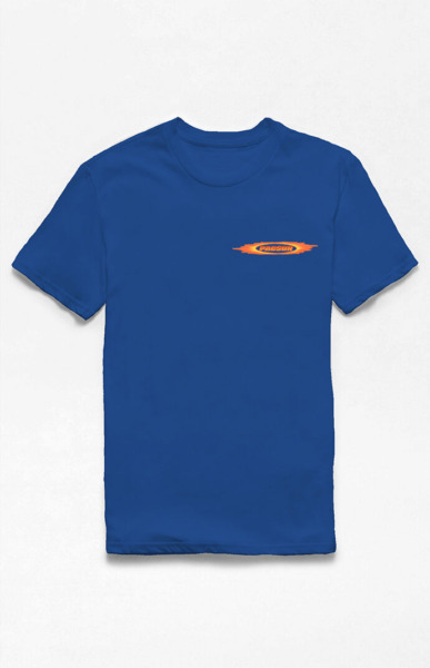 Man T-Shirt in Blue Pacsun GOOFASH
