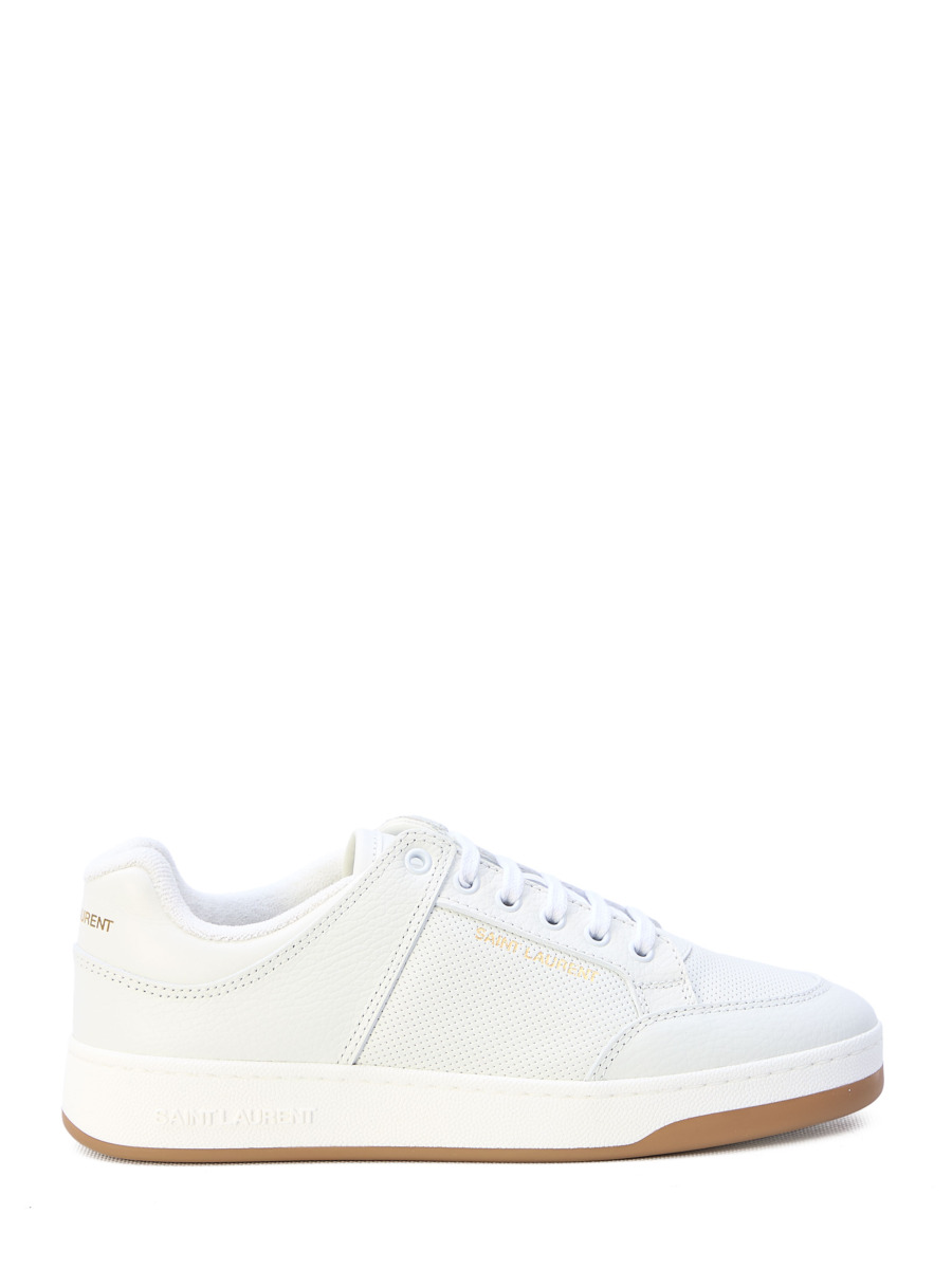 Man White Sneakers Saint Laurent - Leam GOOFASH
