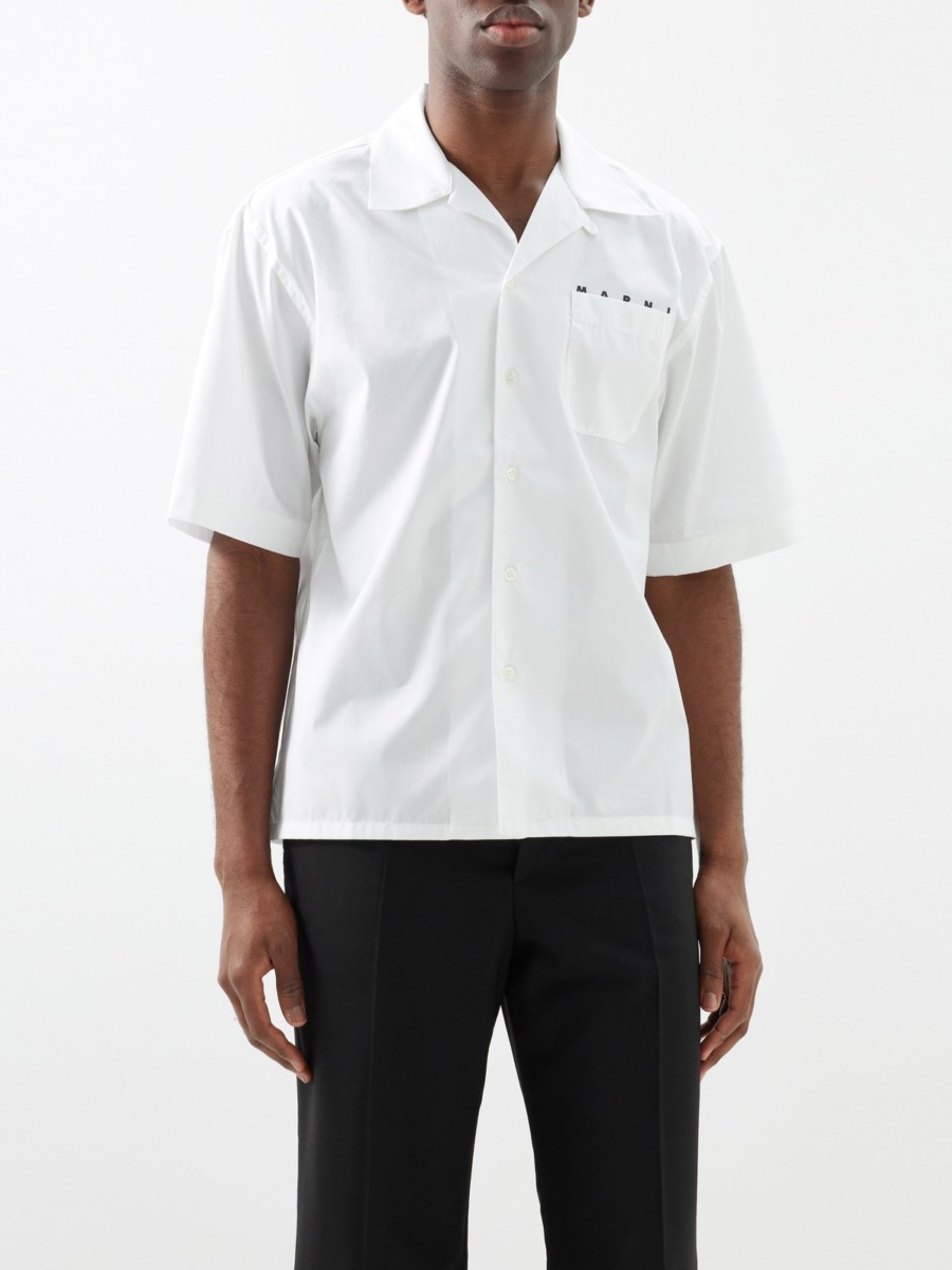 Marni Men Shirt White - Matches Fashion GOOFASH