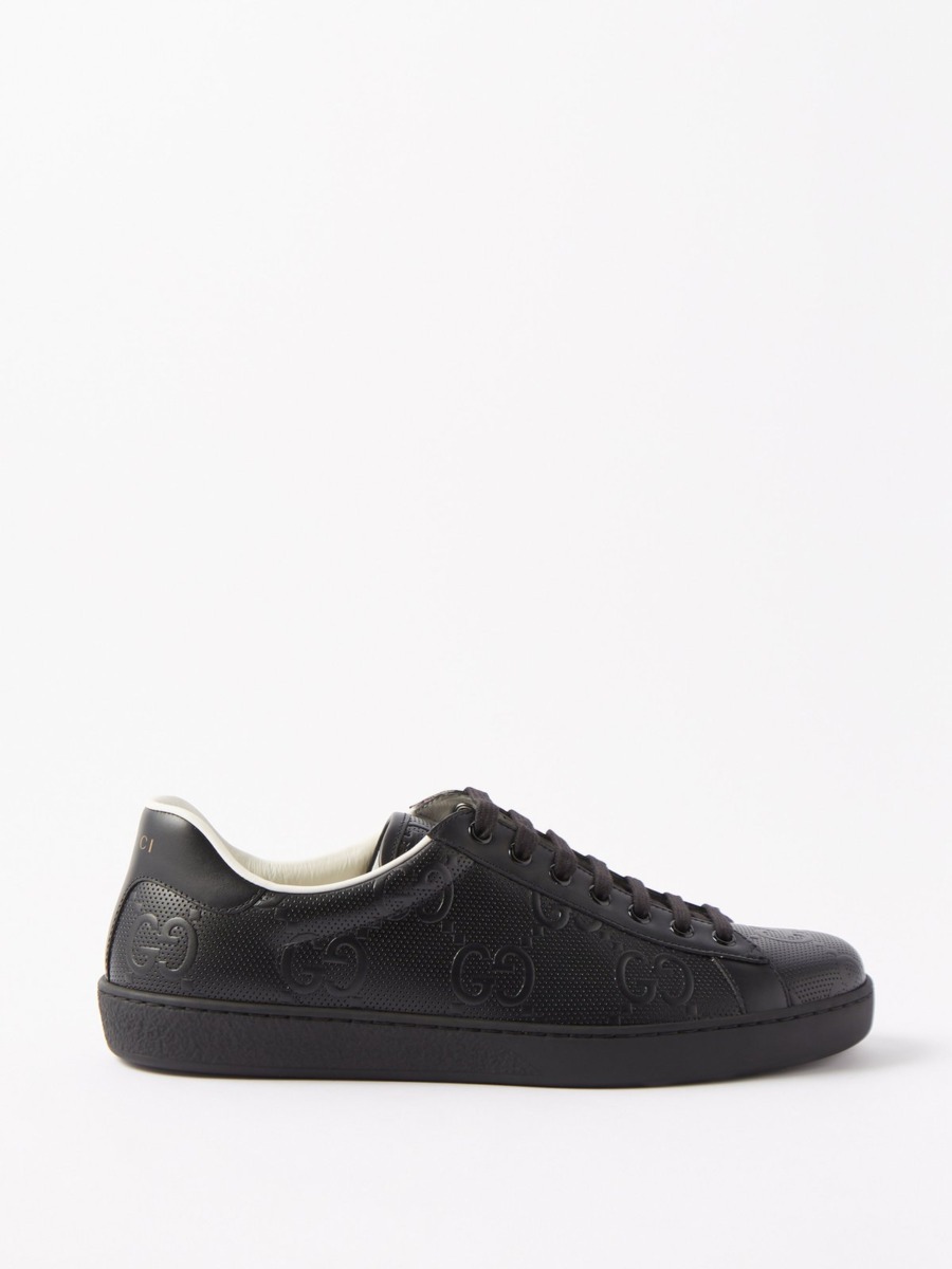 Matches Fashion Black Trainers for Men from Gucci GOOFASH