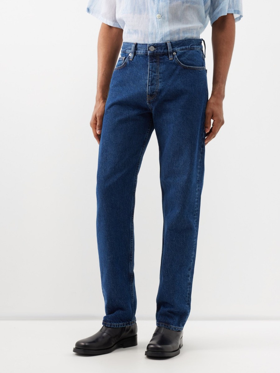 Matches Fashion - Blue - Men Jeans GOOFASH