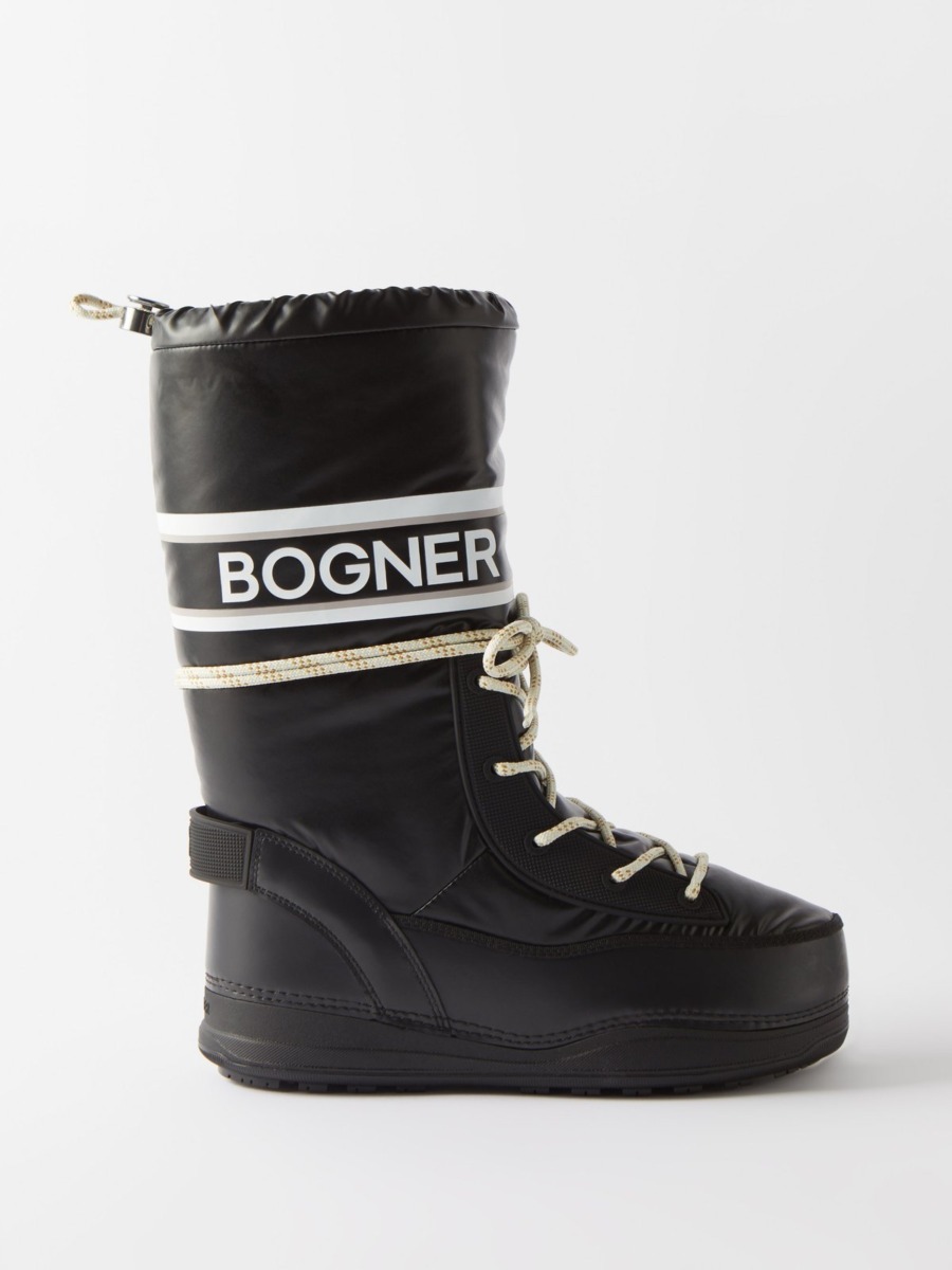 Matches Fashion Boots Black by Bogner GOOFASH