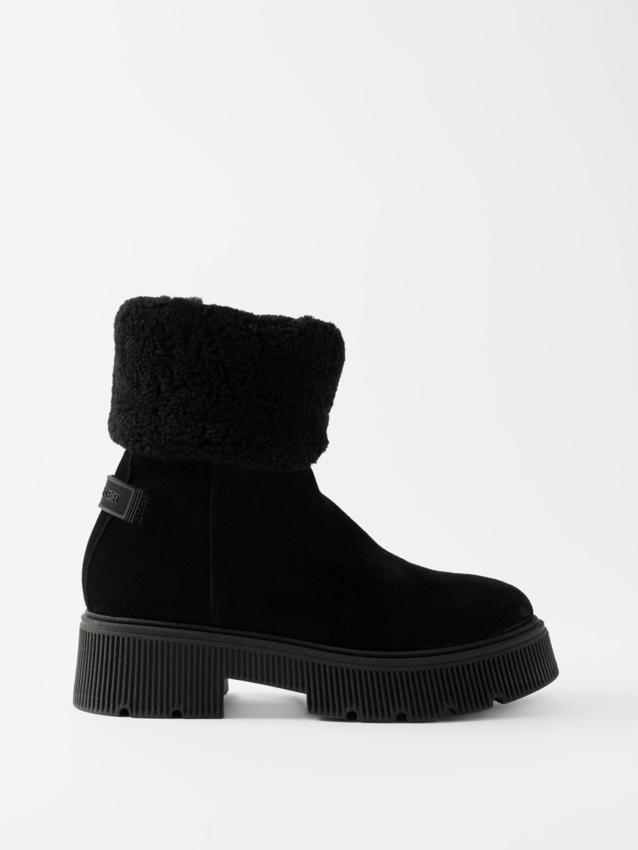 Matches Fashion Boots Black from Bogner GOOFASH