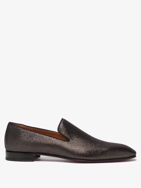 Matches Fashion Gents Black Loafers by Christian Louboutin GOOFASH