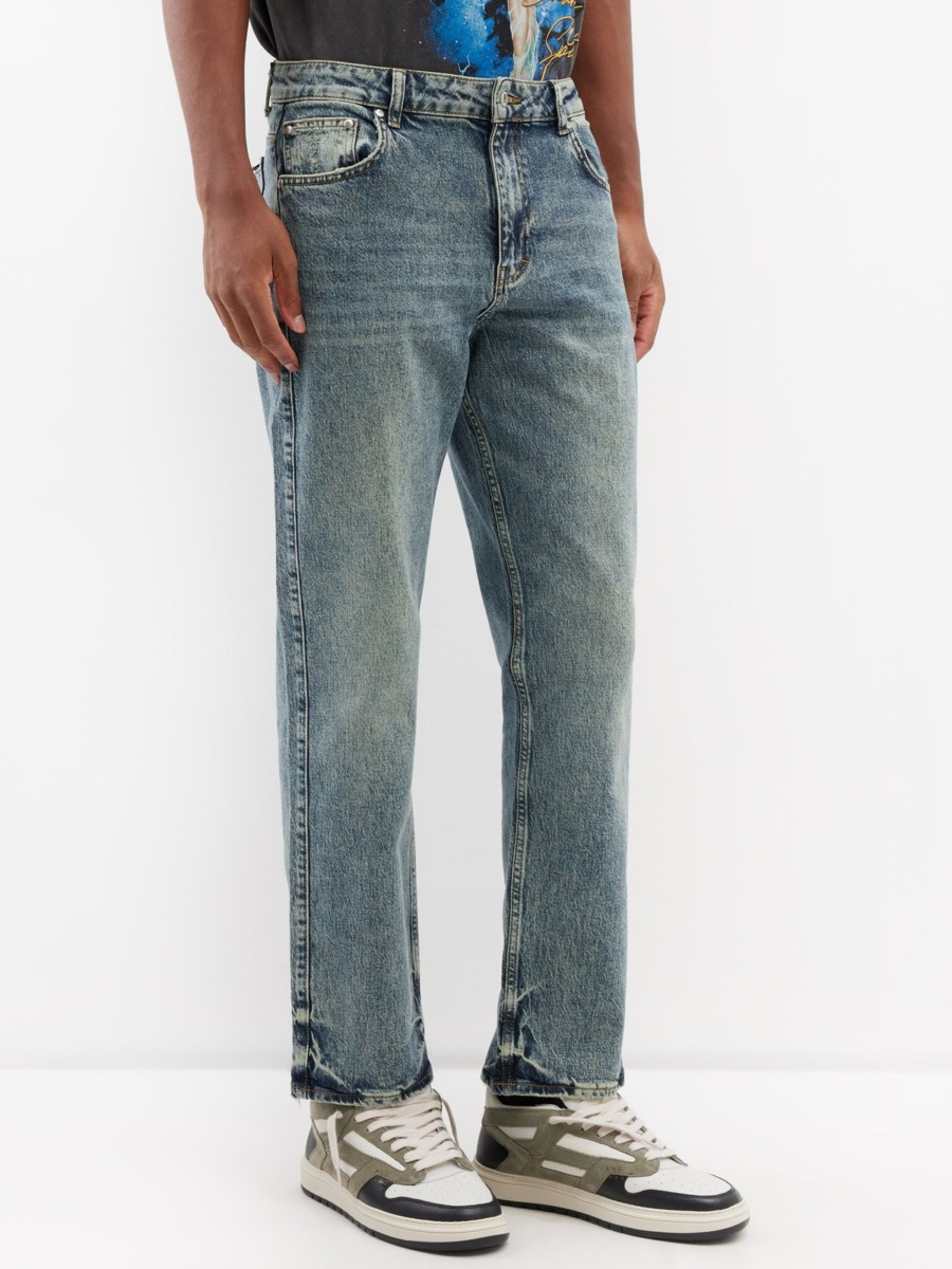 Matches Fashion Gents Jeans Blue from Represent GOOFASH