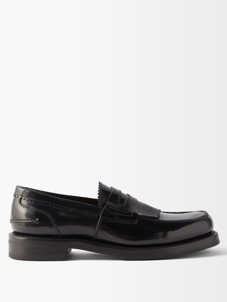 Matches Fashion - Gents Loafers - Black - Our Legacy GOOFASH