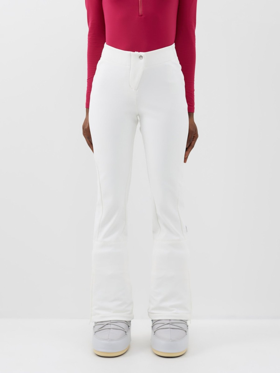 Matches Fashion Ladies Trousers in White from Fusalp GOOFASH