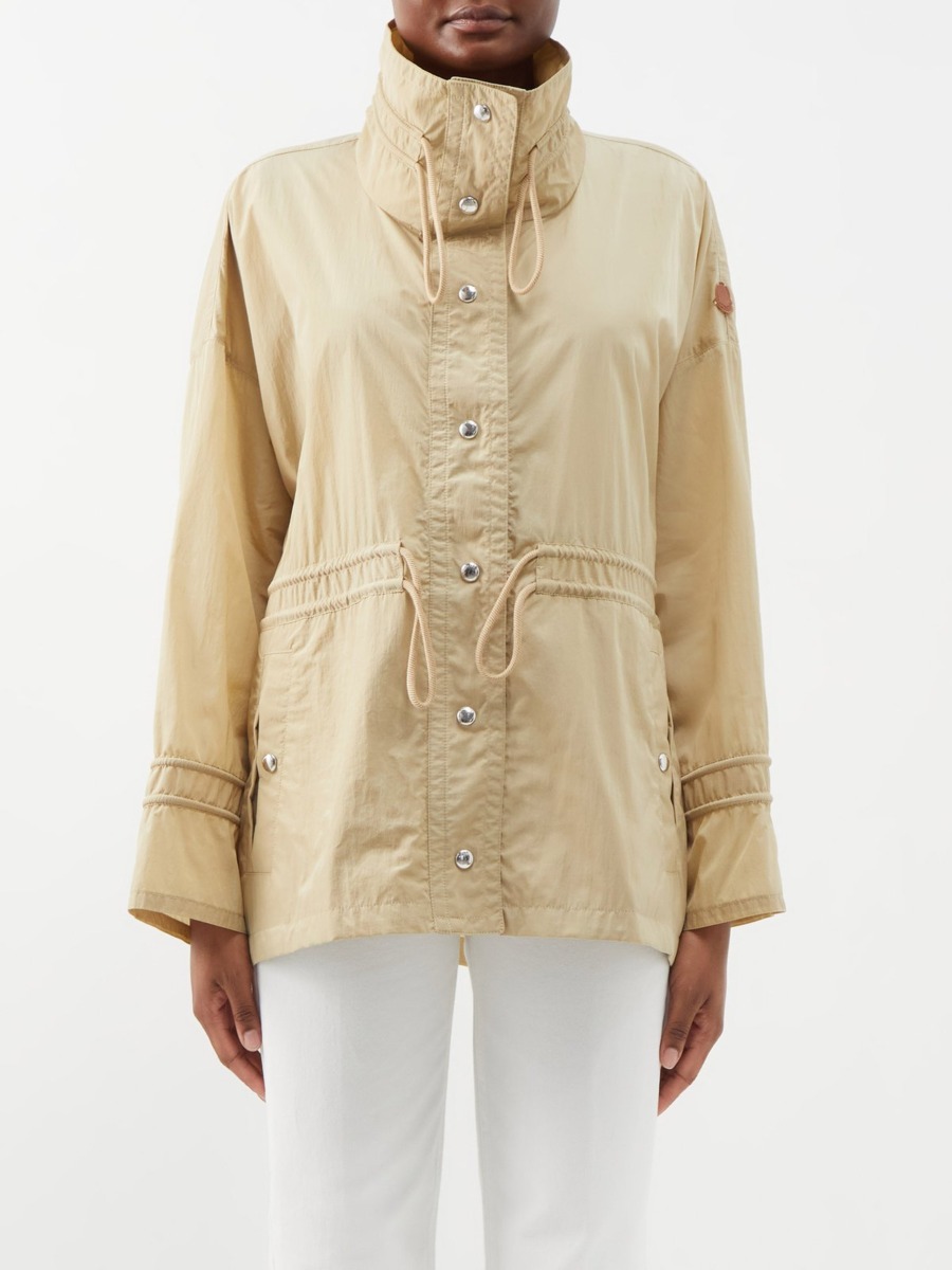 Matches Fashion Lady Parka in Beige from Moncler GOOFASH