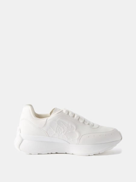 Matches Fashion - Lady Trainers in White Alexander Mcqueen GOOFASH