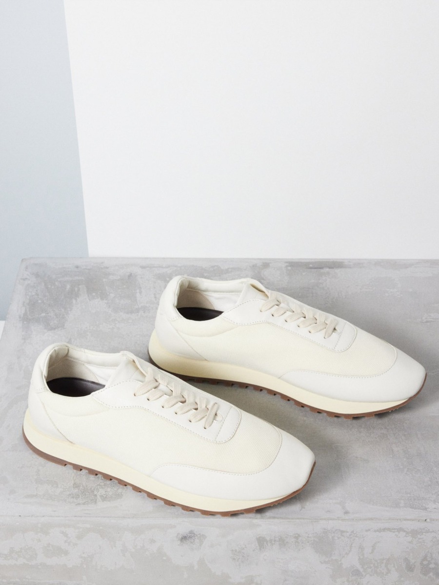 Matches Fashion - Lady Trainers in White by The Row GOOFASH