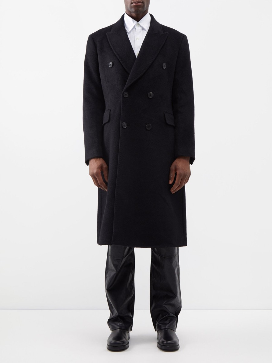 Matches Fashion - Man Coat Black - Our Legacy GOOFASH