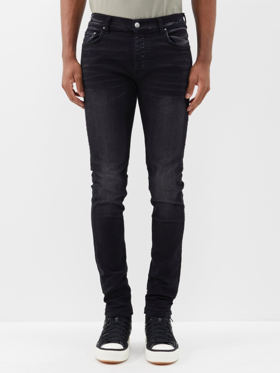 Matches Fashion - Man Jeans in Black from Amiri GOOFASH