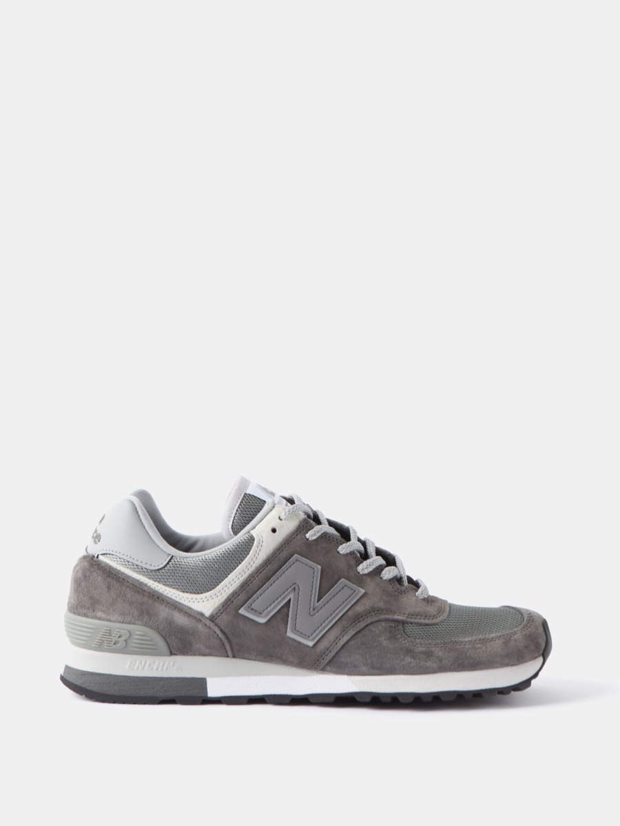 Matches Fashion Men Trainers in Grey by New Balance GOOFASH