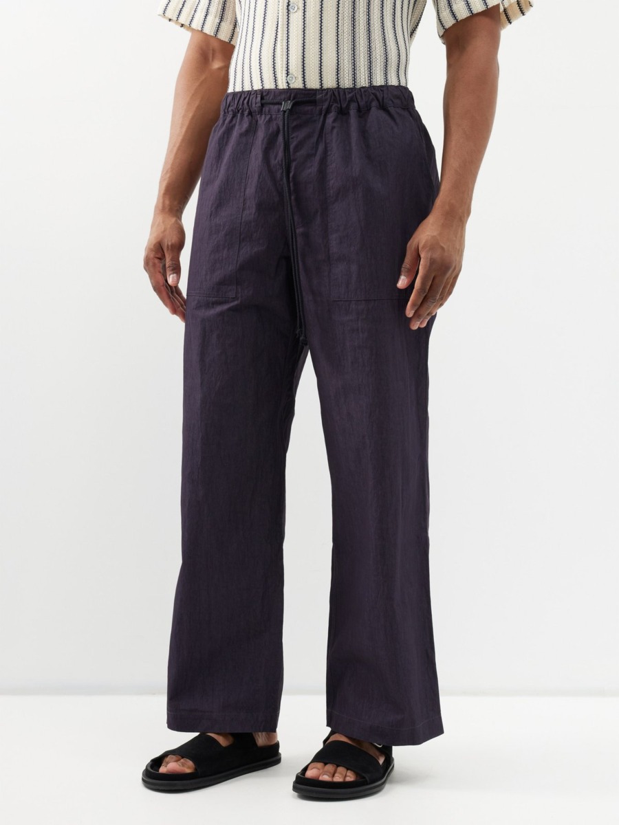 Matches Fashion - Mens Trousers in Blue - Commas GOOFASH