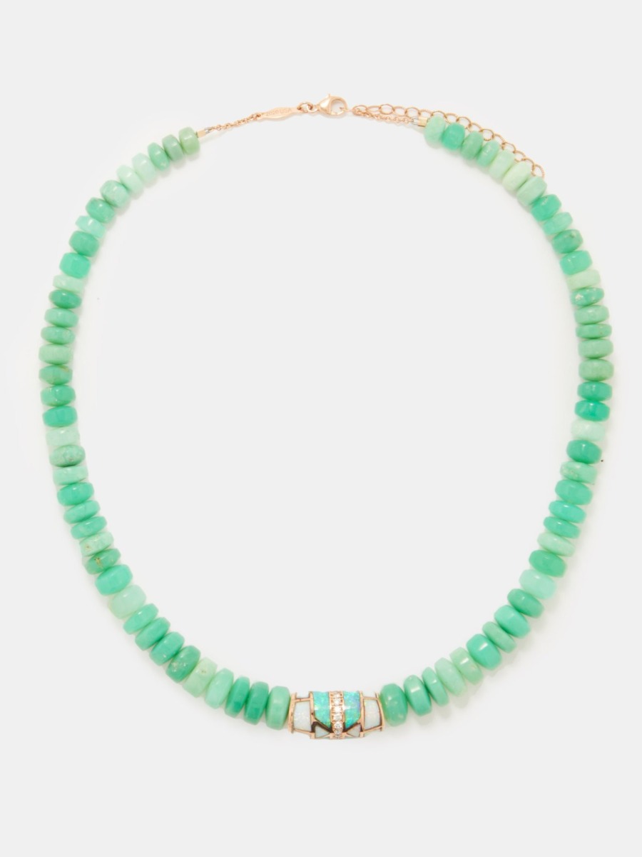 Matches Fashion - Necklace in Green for Woman by Jacquie Aiche GOOFASH