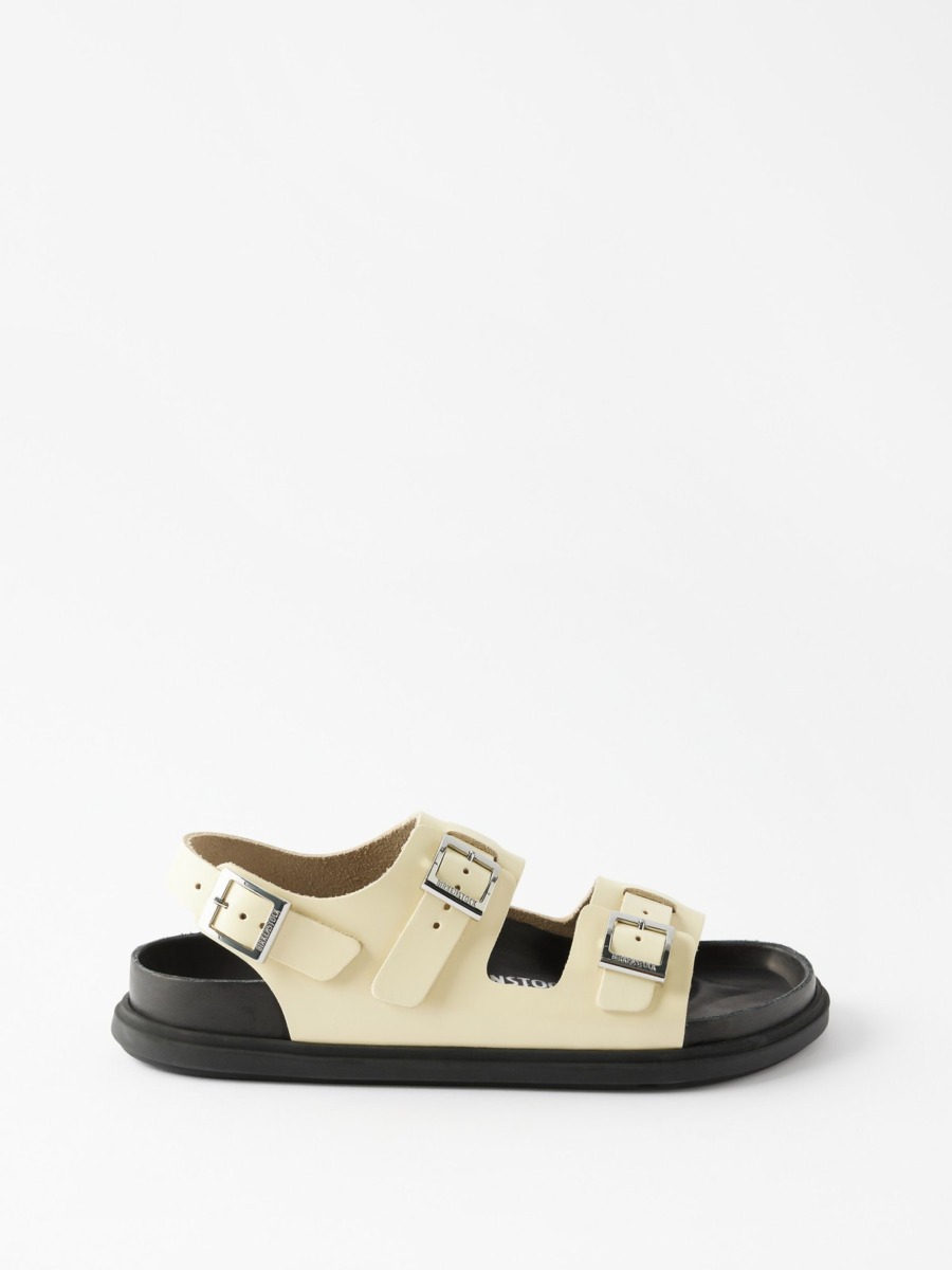 Matches Fashion - Sandals in Cream - Birkenstock GOOFASH