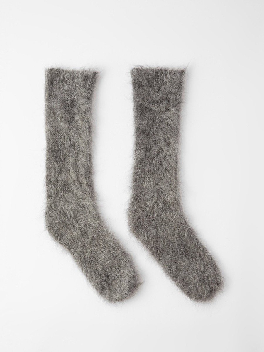 Matches Fashion - Socks Grey for Woman from Raey GOOFASH