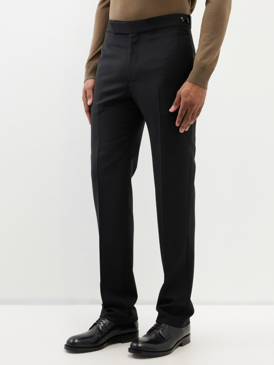 Matches Fashion - Suit Trousers Black - Gabriela Hearst GOOFASH