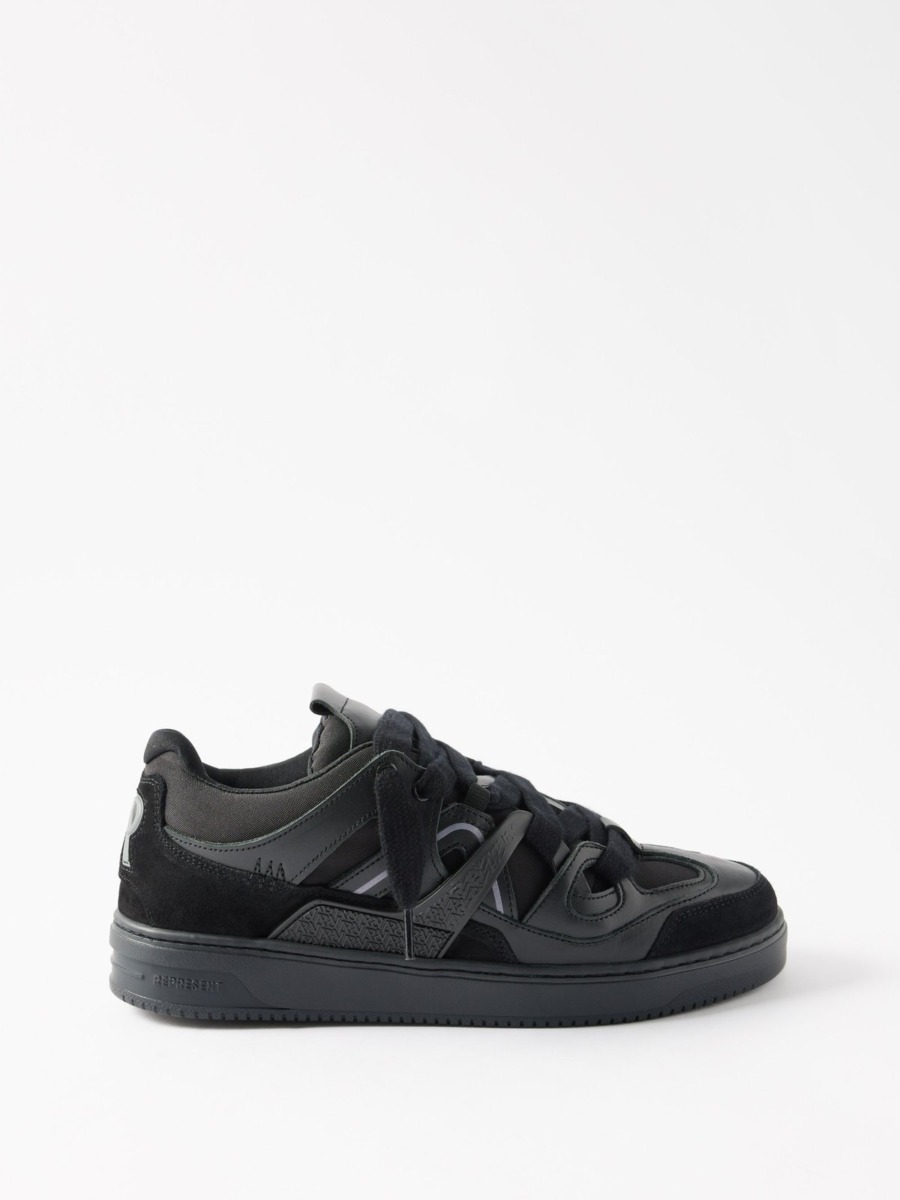 Matches Fashion - Trainers Black from Represent GOOFASH