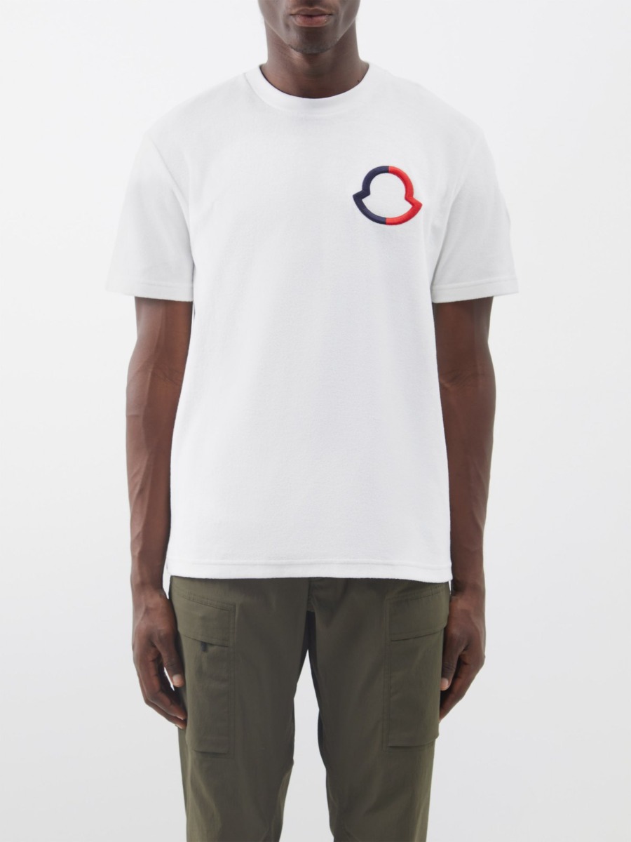 Matches Fashion - White Mens T-Shirt Moncler GOOFASH