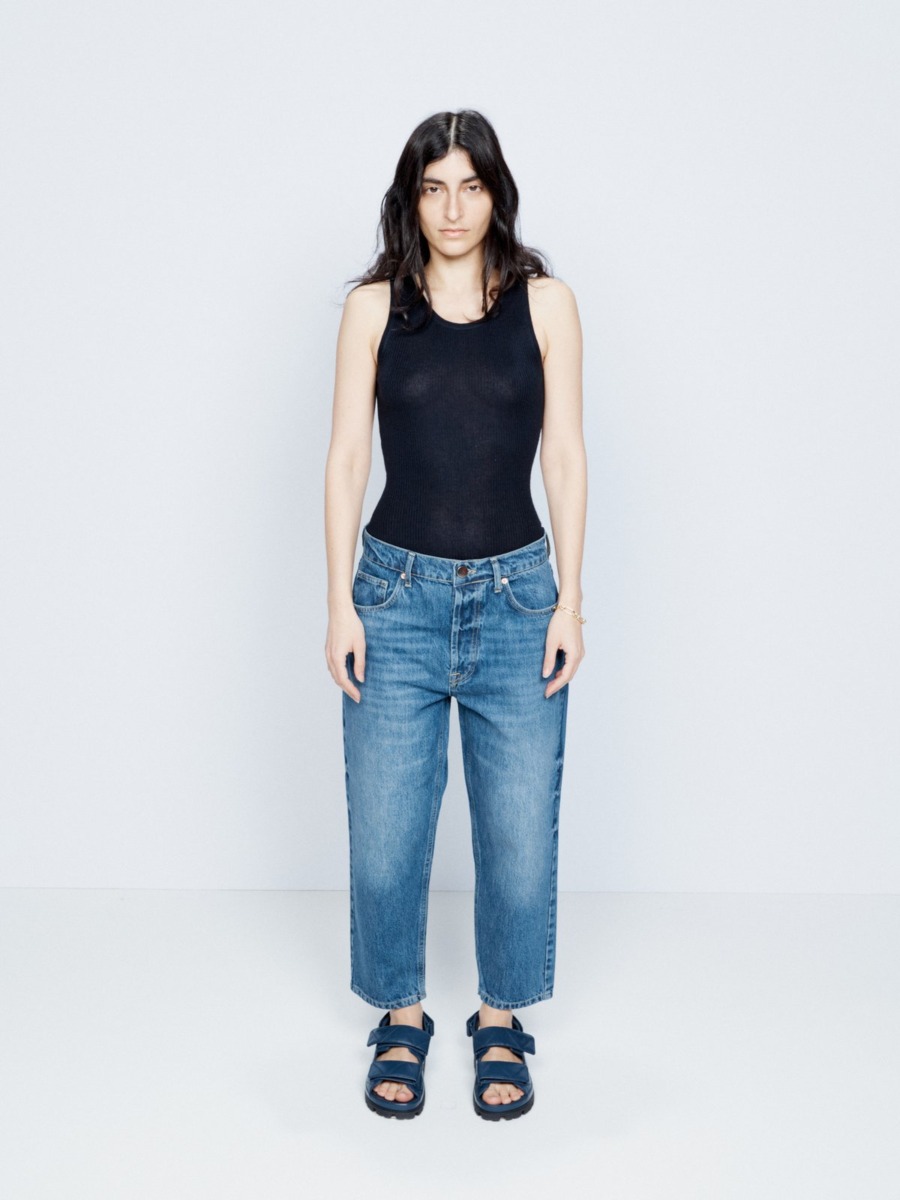 Matches Fashion - Woman Blue Jeans from Raey GOOFASH