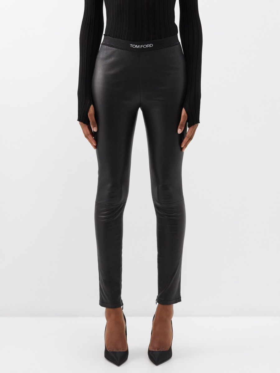 Matches Fashion Woman Leggings in Black by Tom Ford GOOFASH