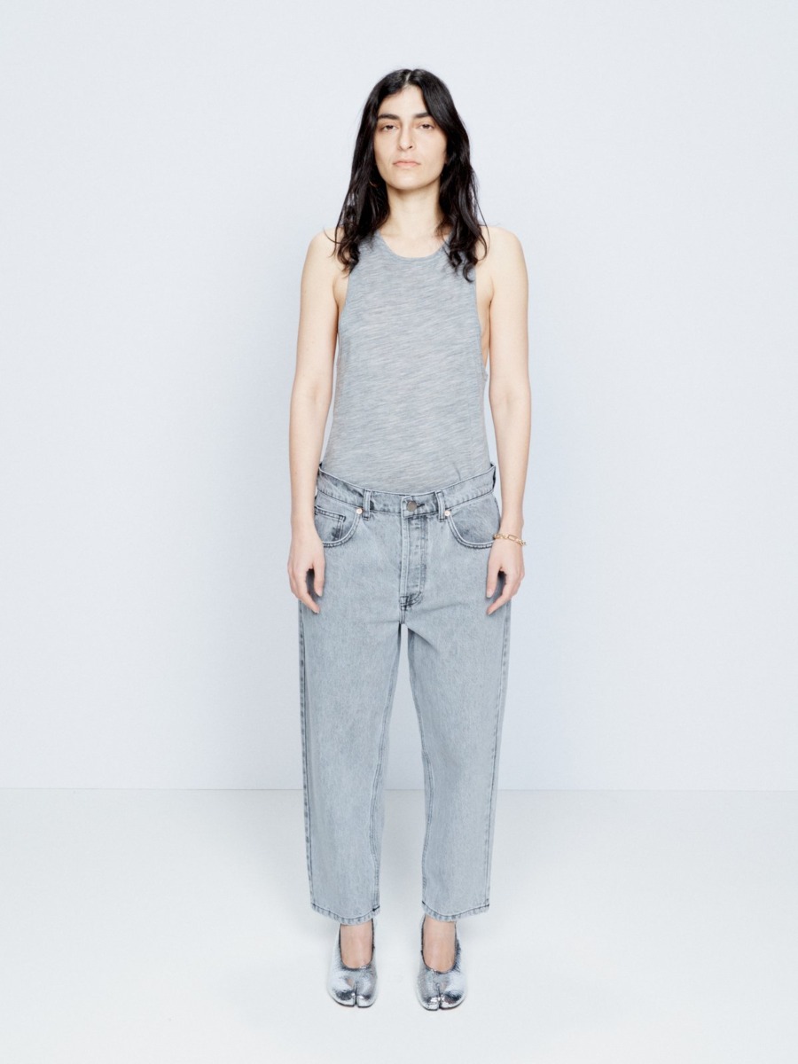 Matches Fashion - Women Grey Jeans from Raey GOOFASH