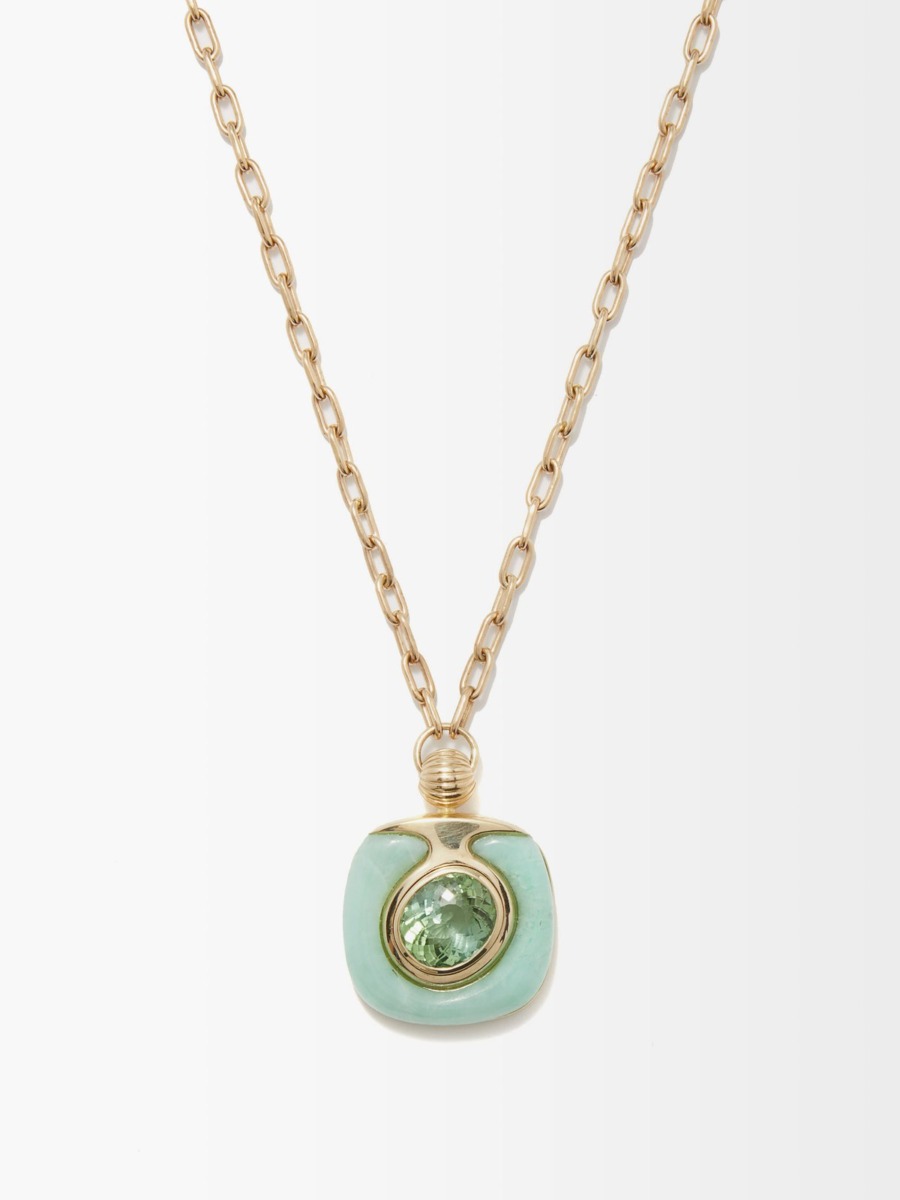 Matches Fashion - Women Necklace in Green from Retrouvai GOOFASH