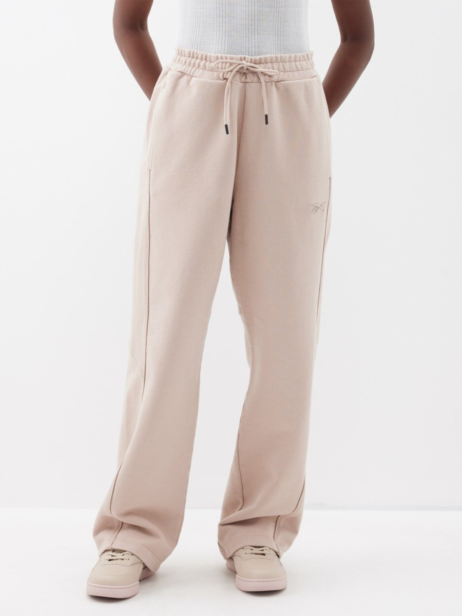 Matches Fashion - Womens Wide Leg Trousers Beige from Reebok GOOFASH